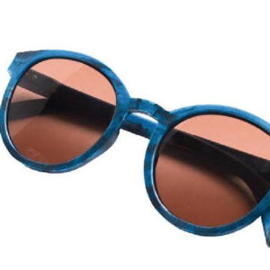 Lentes reciclados aguamarina